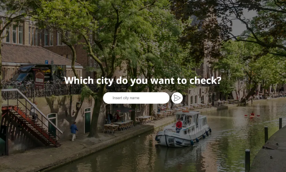 city checker stad kiezen