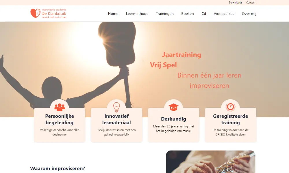 improvisatie academie cursus